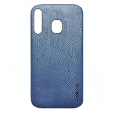 Capa para Samsung Galaxy M30 - Motomo Style Azul Marinho